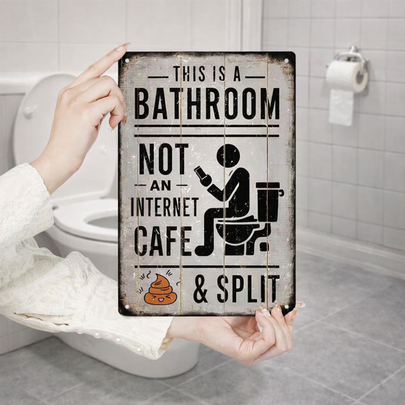 🚽 Questo è un bagno, non un Internet café