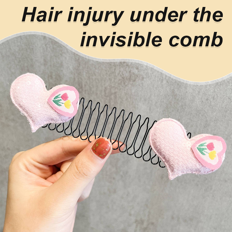 Simpatico fermaglio per capelli spezzati
