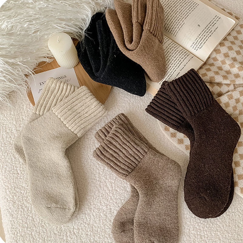 🧦 Calzini di lana riscaldanti di media altezza🔥Saldi natalizi 49% di sconto🎄