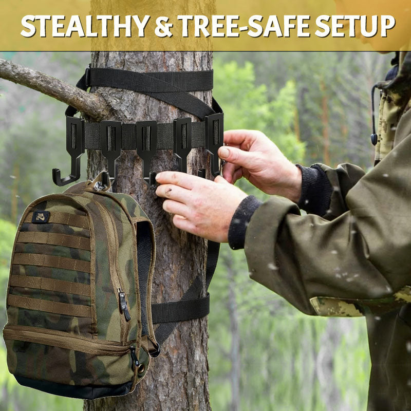 🌲The Wilderness Rack: : organizer per attrezzatura da montare sugli alberi