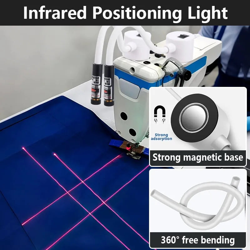 🔥SALDI DI CAPODANNO - Luce laser magnetica di posizionamento per trapuntatura per macchina da cucire