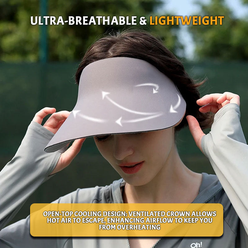 🌞 Cappello con protezione solare senza cuciture - Fresco, coperto ed elegante!