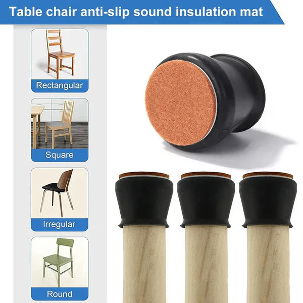 Copri gambe in silicone per mobili (adattabili universalmente)