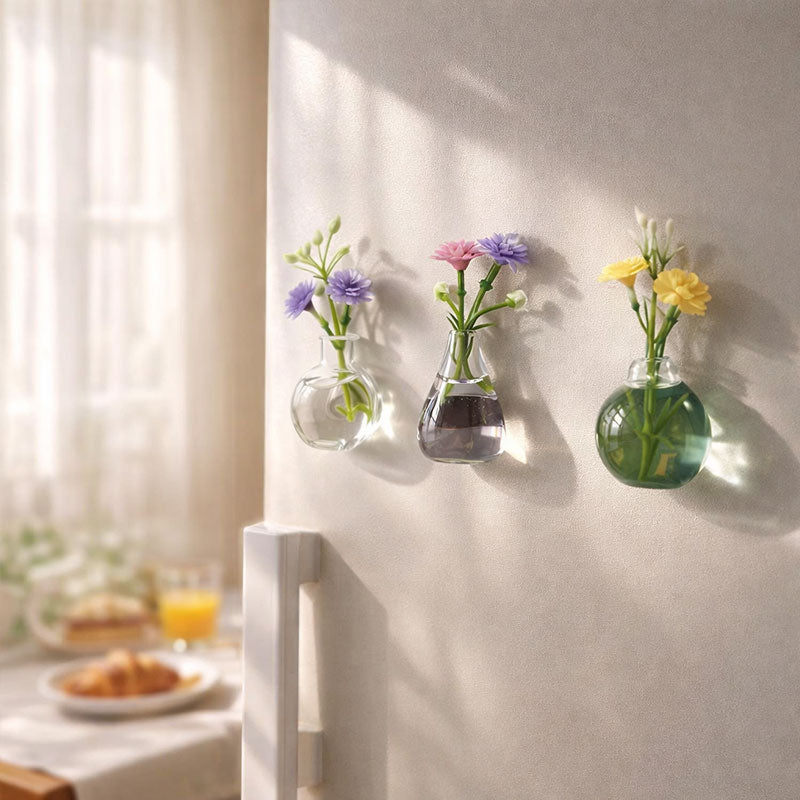 🌸Mini vaso magnetico da frigo