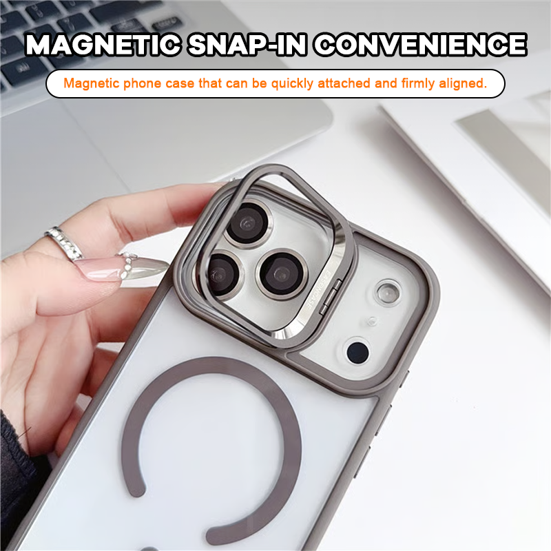 Supporto magnetico per lenti per custodia antiurto per telefono📱