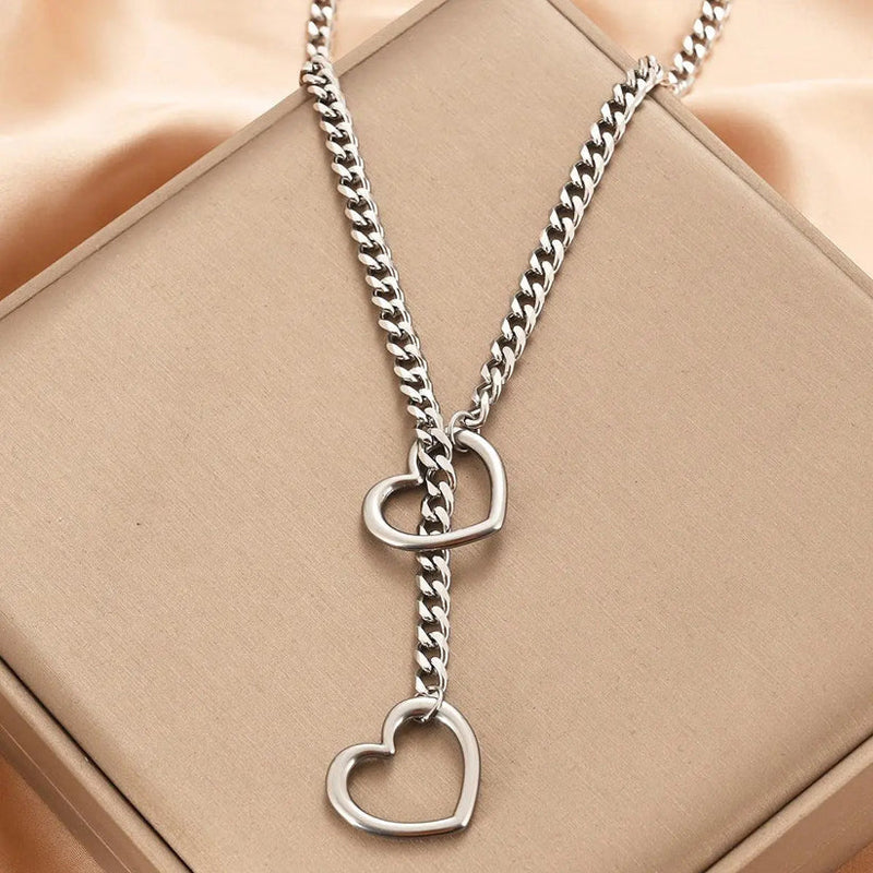 Collana con ciondolo a forma di cuore personalizzato