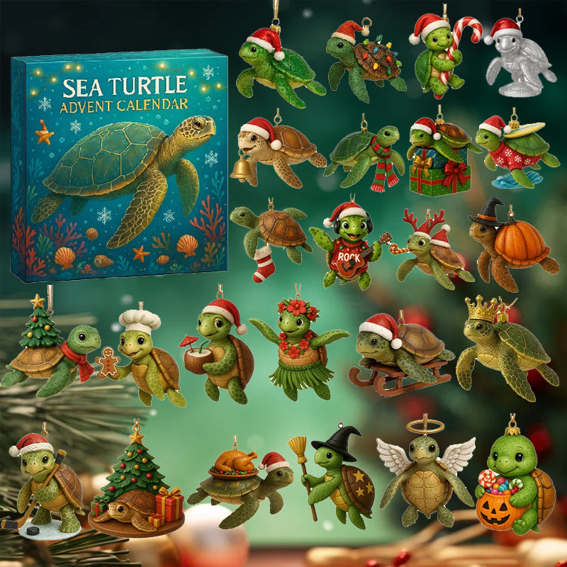 🌊🐢 Calendario dell'Avvento delle tartarughe marine 2025