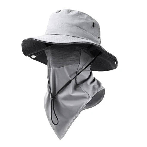 ☀️ Cappellino da pesca traspirante con visiera rimovibile