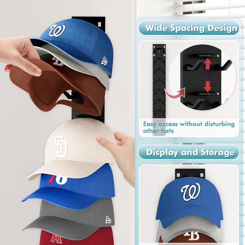 Scaffale per cappellini da baseball