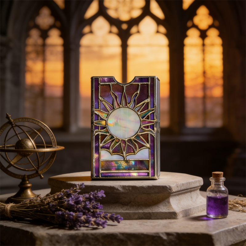 Scatola per tarocchi Mystical Sunburs