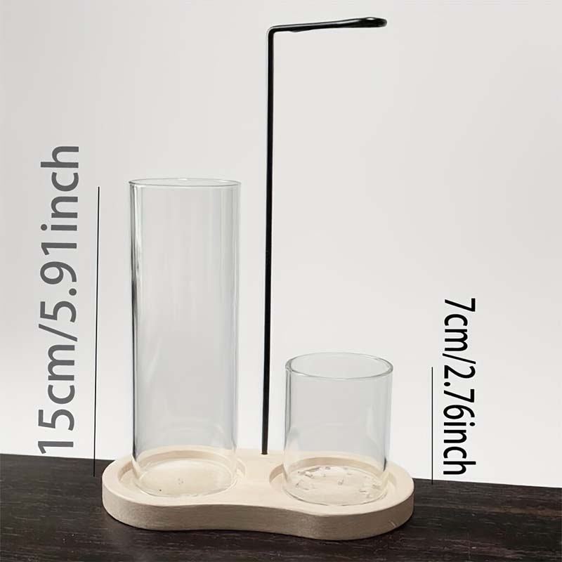 Portacandele e porta incenso 2 in 1 (senza profumo)