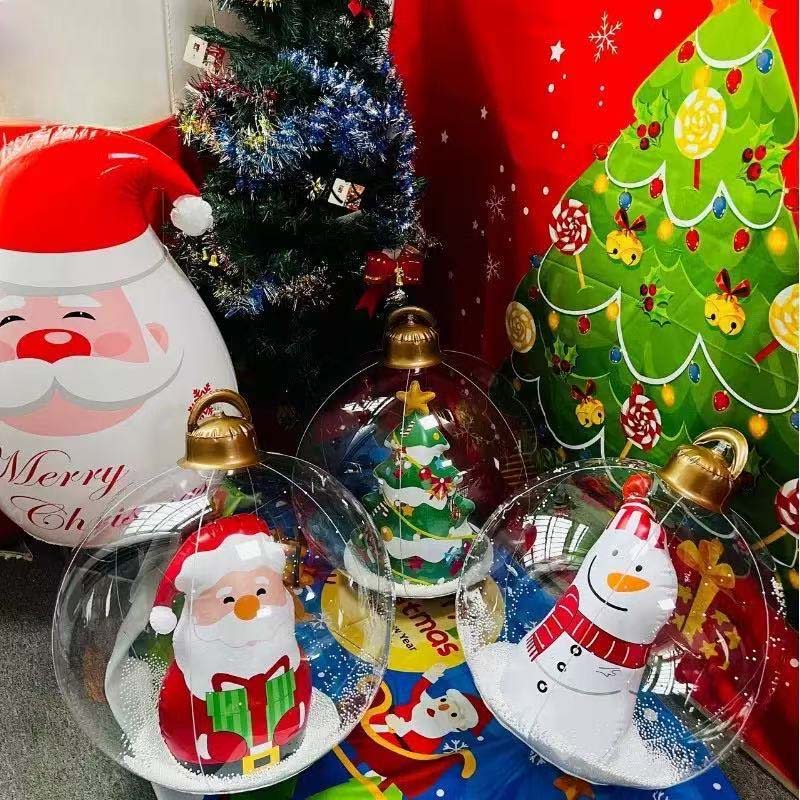 Decorazioni natalizie gonfiabili