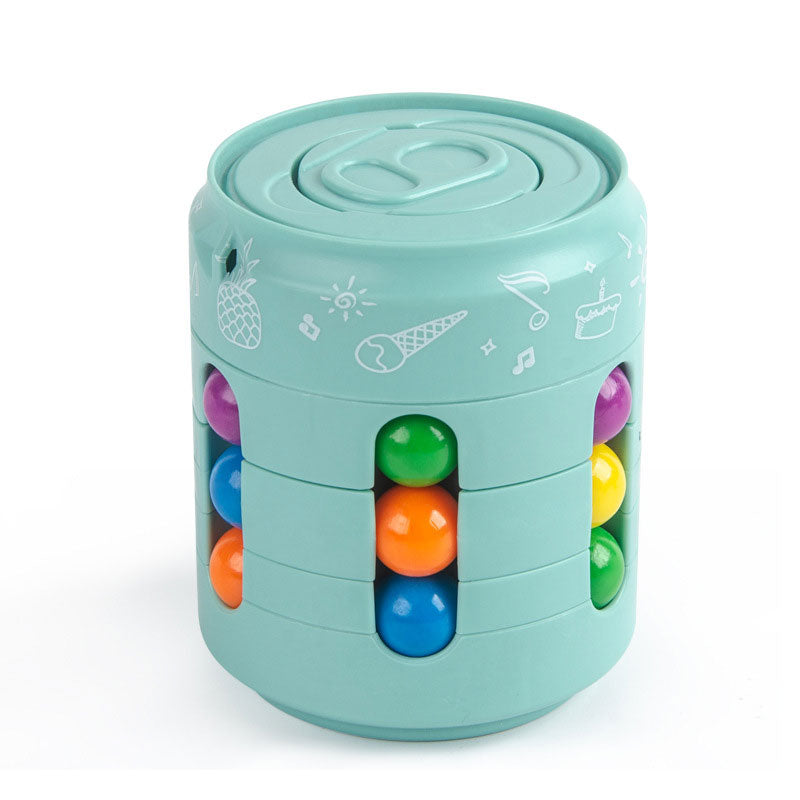 Cubo rotante con dita