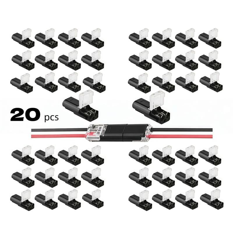 Connettore a doppio filo Connettore per striscia LED 2 Pi