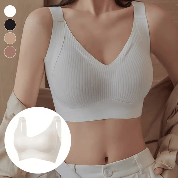 Reggiseno push-up senza ferretto super rassodante, comfort per tutto il giorno, niente più cedimenti (confezione risparmio da 2 pezzi)