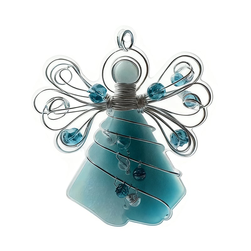 🌊Decorazione angelo fatta a mano