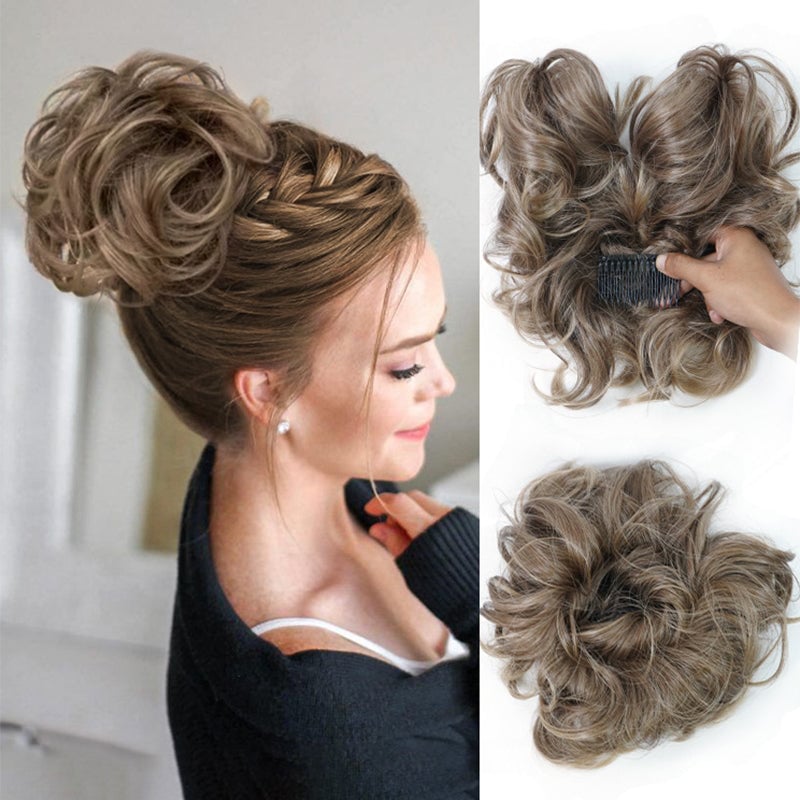 🥰Il miglior pettine laterale clip in accessori per capelli-parrucca✨
