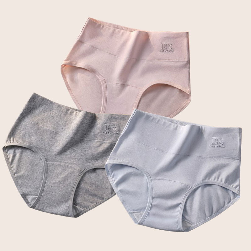 🤍 Slip comodi in cotone a vita alta