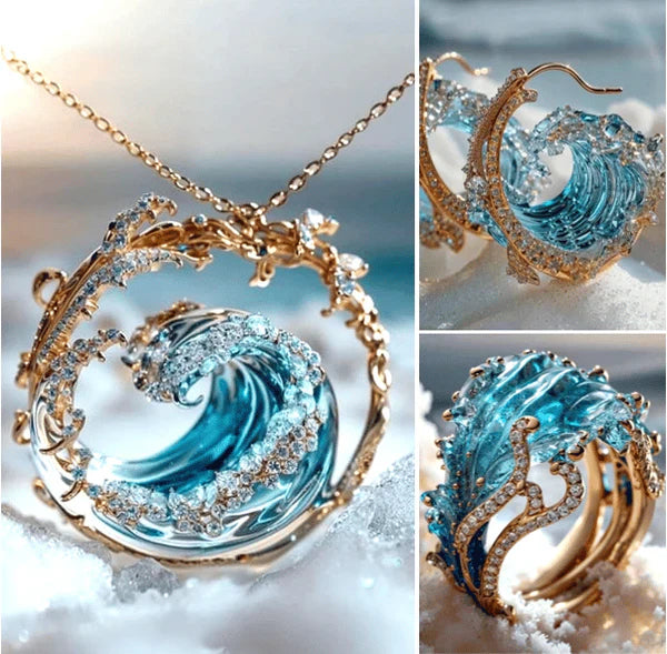 🌊💝Set di gioielli Ocean's Oath