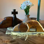 🔥Ultimo giorno 49% di sconto - La croce di legno della Resurrezione e la tomba vuota che ricordano alla tua famiglia il vero significato della Pasqua