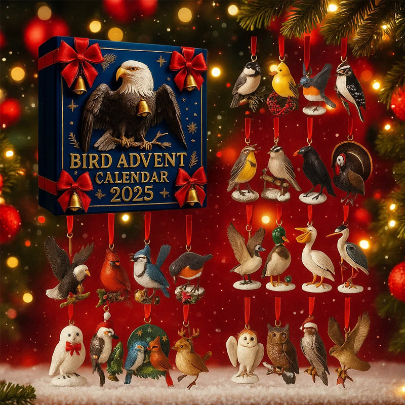 🐦 Calendario dell'Avvento degli uccelli 2025 — Un conto alla rovescia piumato verso il Natale 🎄