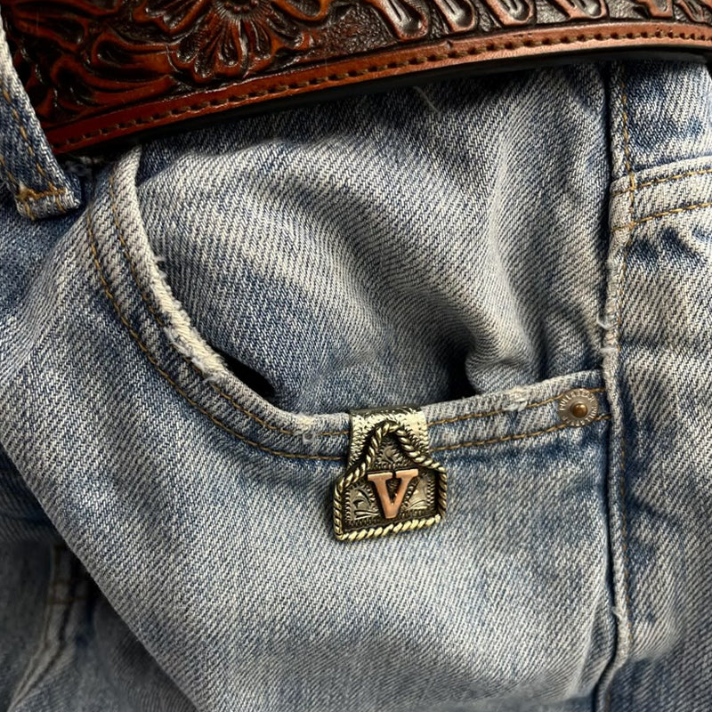 Portachiavi a forma di lettera vintage🔥Saldi natalizi 49% di sconto🎄