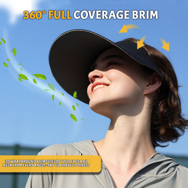 🌞 Cappello con protezione solare senza cuciture - Fresco, coperto ed elegante!