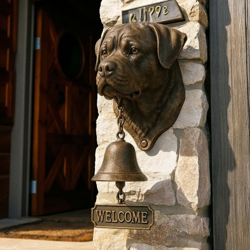 🐶 Campanello di benvenuto con tema canin