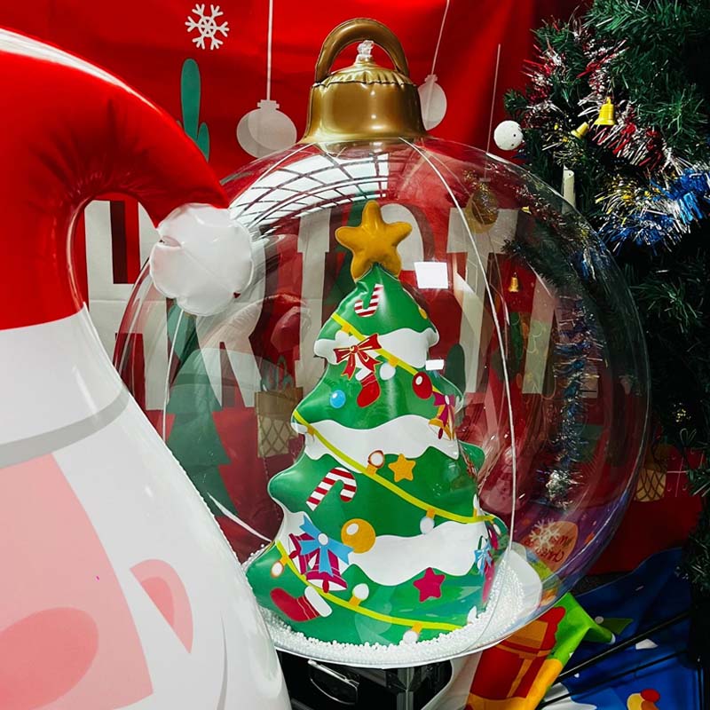 Decorazioni natalizie gonfiabili