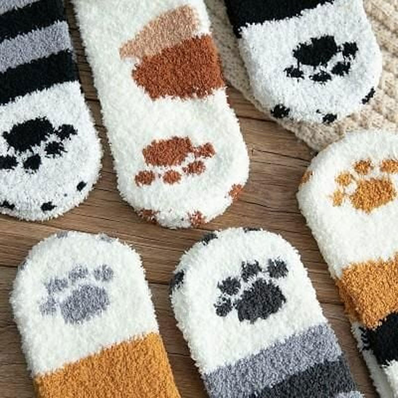 （SALDI DI NATALE 🎅）Calzini in cotone con graziosi gattini