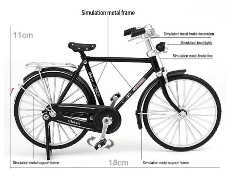 🔥Saldi natalizi 49% di sconto🎄Modello di bicicletta in lega Piccoli ornamenti🚲