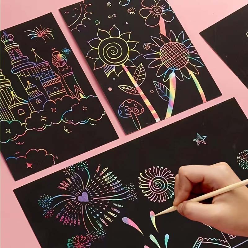 Carta magica per scarabocchiare: libera la tua creatività in modo ecologico!