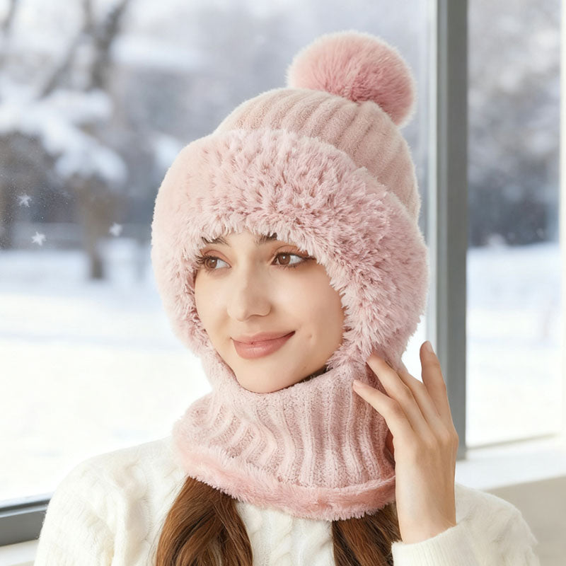 ❄️ Cappello invernale in peluche spesso 3 in 1🧣