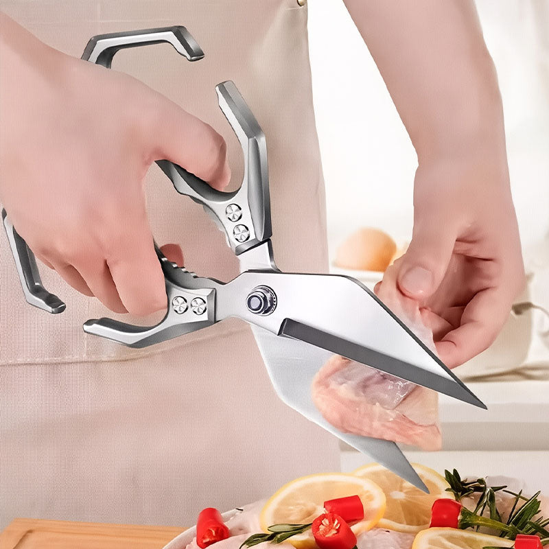 Forbici da cucina multifunzionali per impieghi gravosi