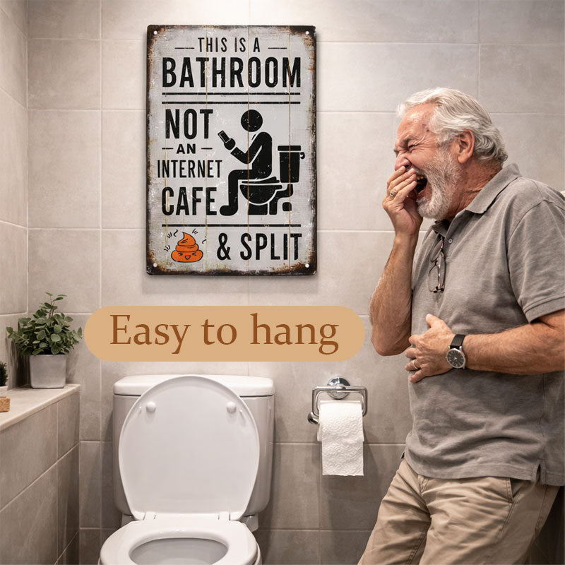 🚽 Questo è un bagno, non un Internet café