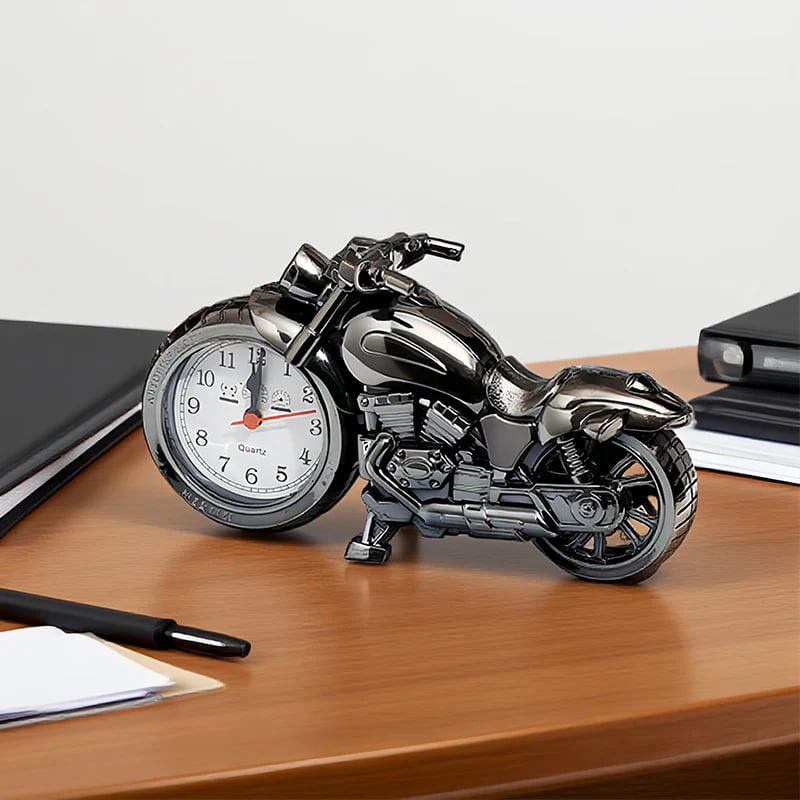 Sveglia creativa a forma di motocicletta