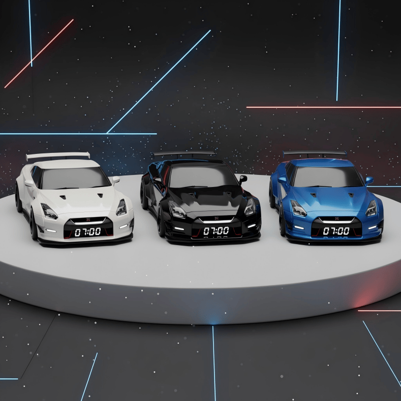 ⏰Sveglia Hypercar🏎️ Effetti realistici di motore e luci