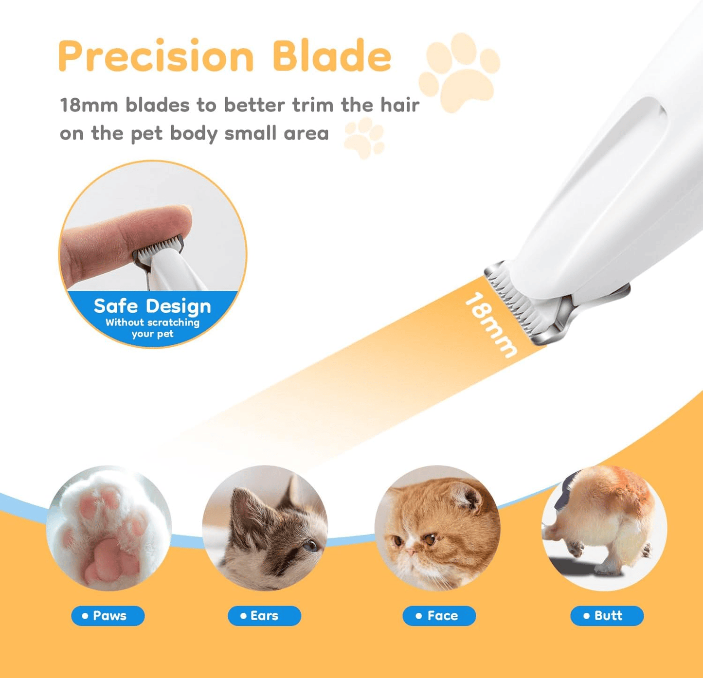 🐕Kit ricaricabile per tosare gli animali domestici✨