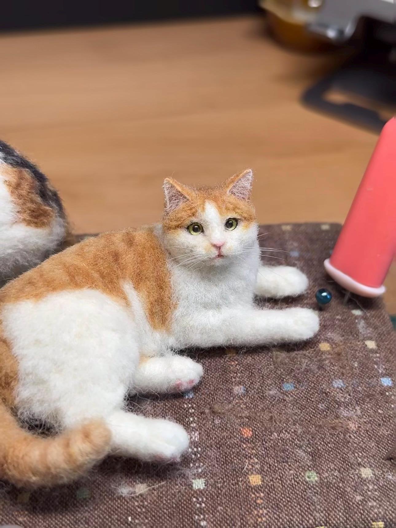 🔥ULTIMO GIORNO 49% DI SCONTO -🐱💖Mini gatto di lana infeltrita