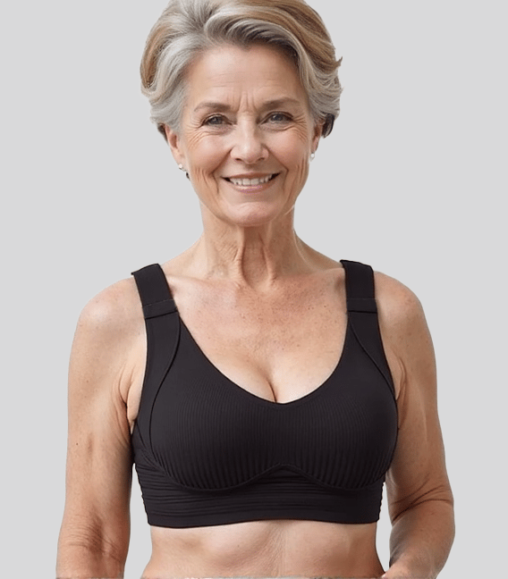 Reggiseno push-up senza ferretto super rassodante, comfort per tutto il giorno, niente più cedimenti (confezione risparmio da 2 pezzi)