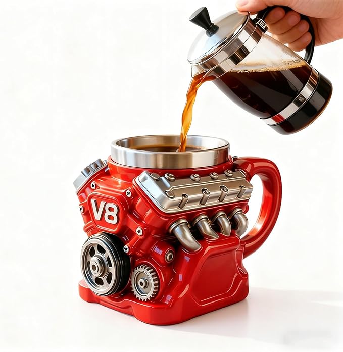🎁Ultimo giorno 49% di sconto🔥Tazza da caffè con tema motore