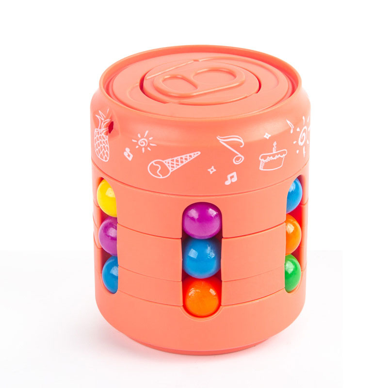 Cubo rotante con dita