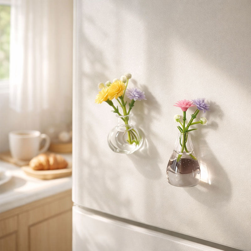 🌸Mini vaso magnetico da frigo