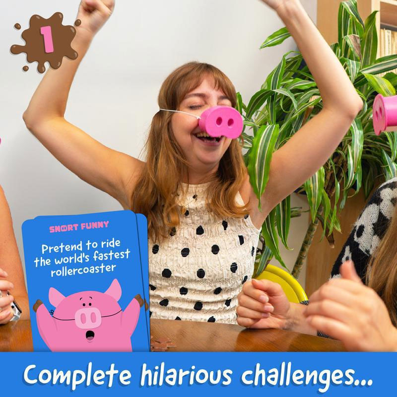 Snort Funny: Il gioco di società “Ridi e perdi” 🐷😂