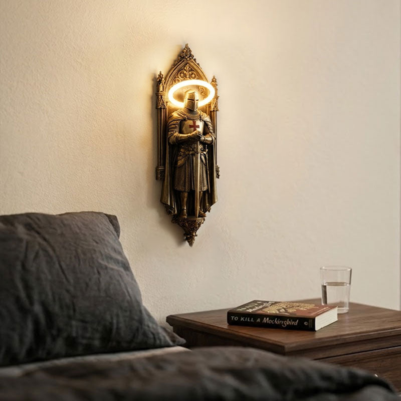 🛡️ Lampada da parete Knight