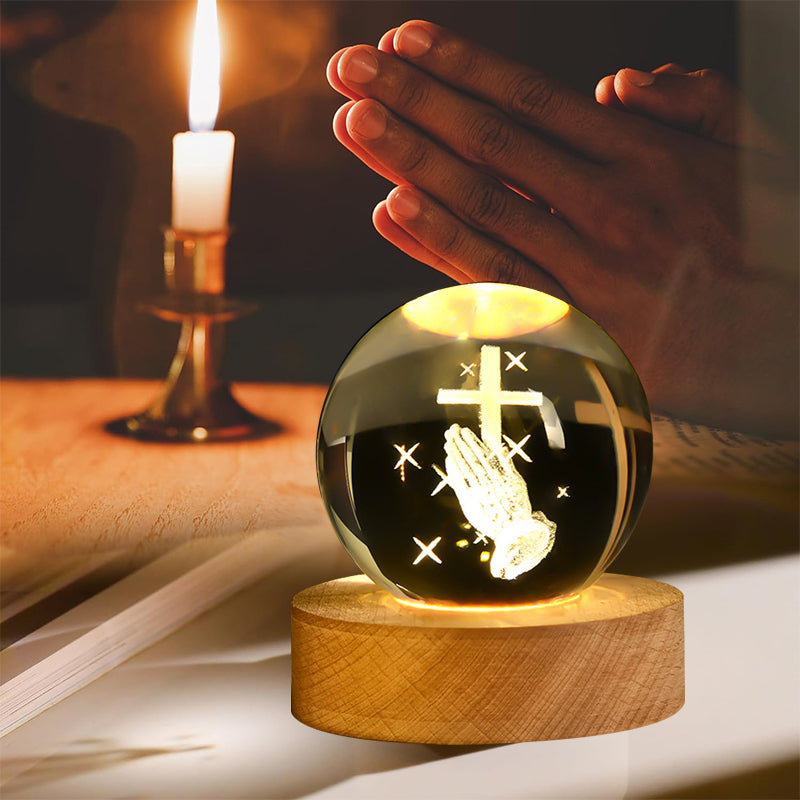 Lampada da notte Crystal Ball