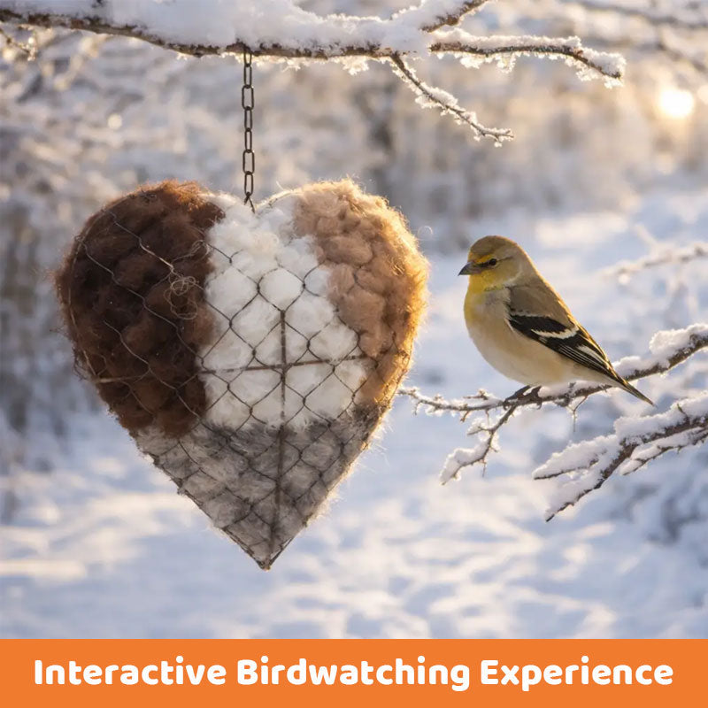 🐦 Il cuore della natura: aiutante per la nidificazione degli uccelli selvatic