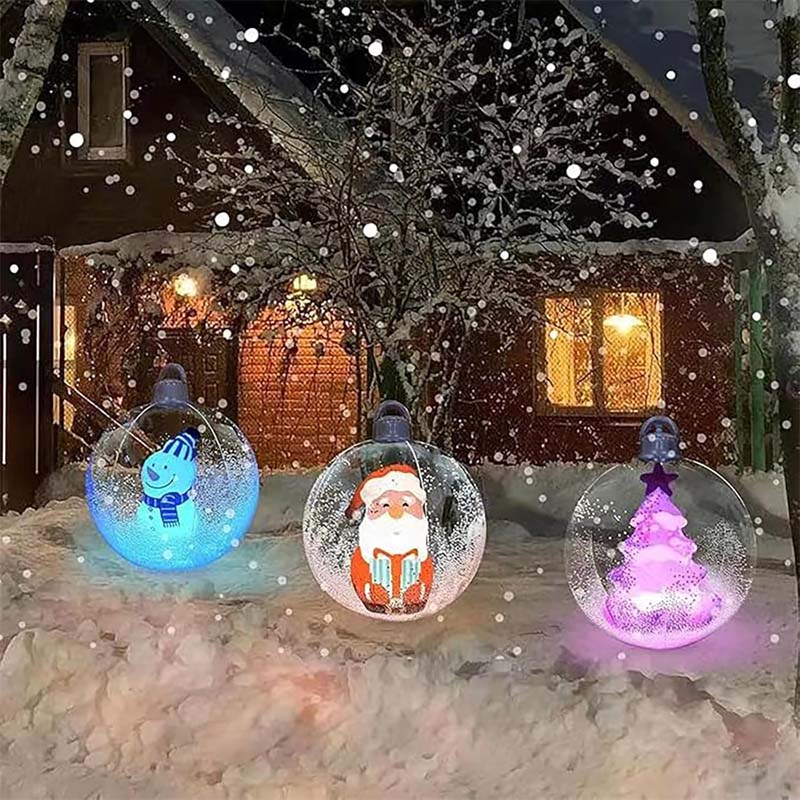 Decorazioni natalizie gonfiabili