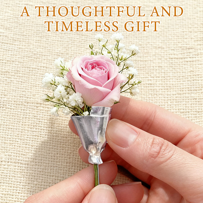 Fiori da indossare Clip bouquet