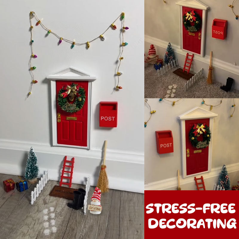 🎅 Il kit scenografico natalizio Magic Elf Door